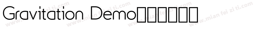 Gravitation Demo字体转换